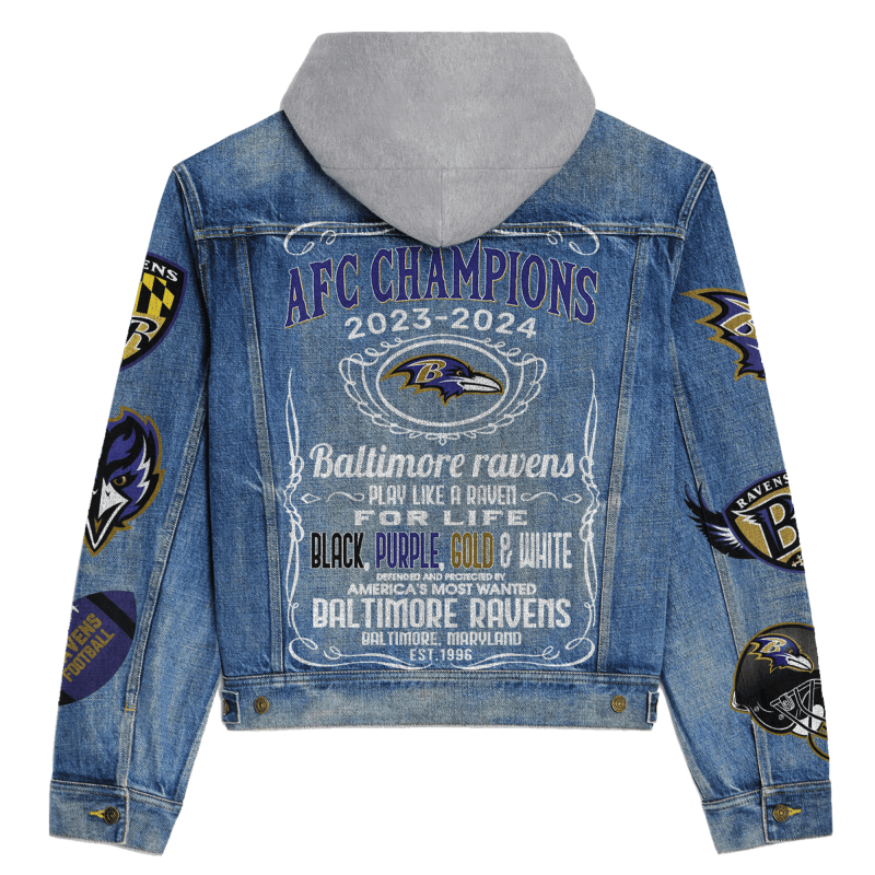 Baltimore Ravens Premium Jacket Design