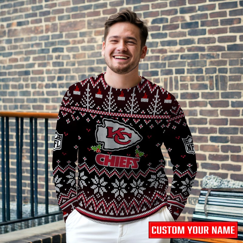 Kansas City Chiefs Ugly Christmas Sweater 4