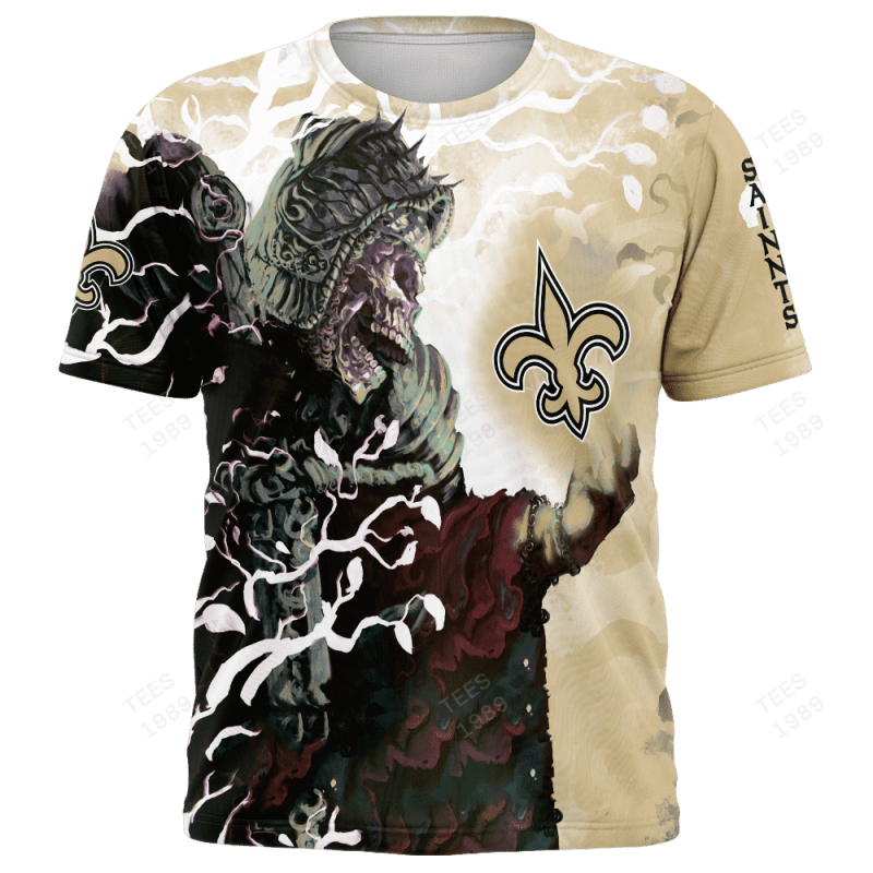 New Orleans Saints Ugly Christmas Sweater Back View