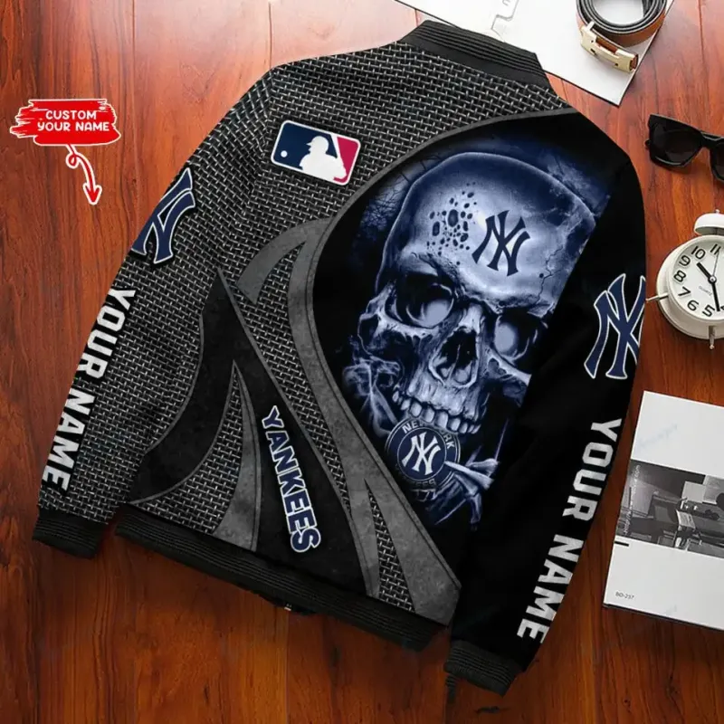 New York Yankees Bomber Jacket Image 3