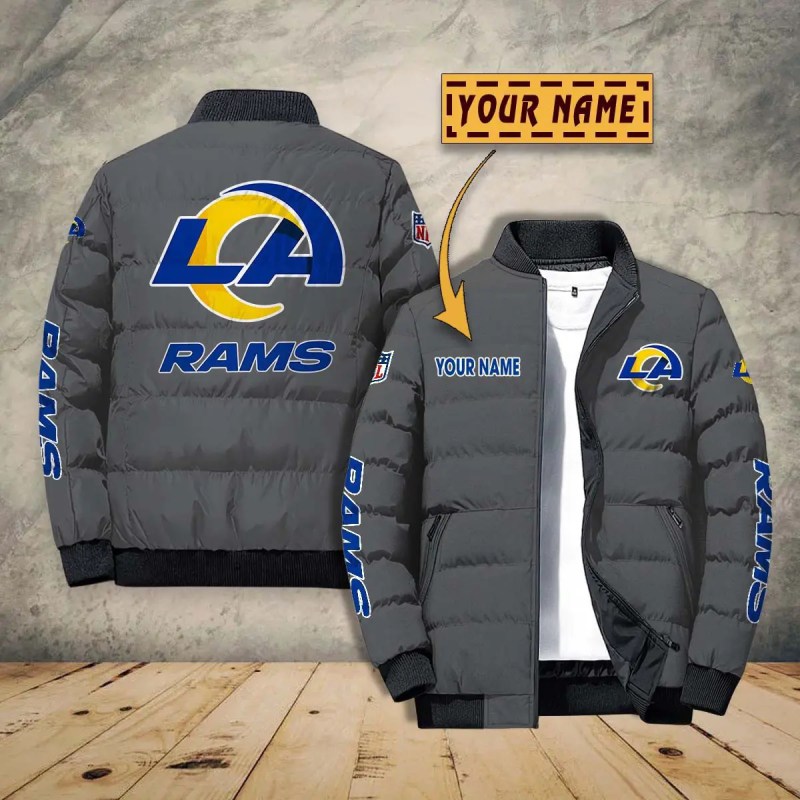 Stylish Los Angeles Rams Puffer Jacket