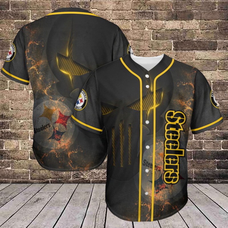 Pittsburgh Steelers Baseball Jersey