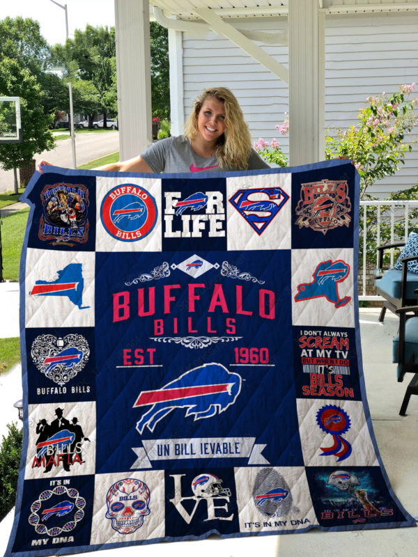 Buffalo Bills Premium Quilt Size Chart
