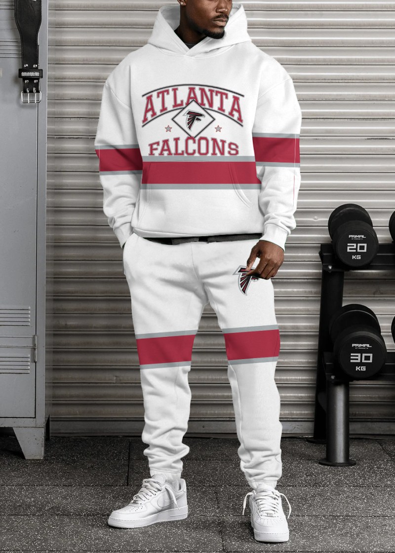 Atlanta Falcons Combo Pullover Hoodie and Sweatpants