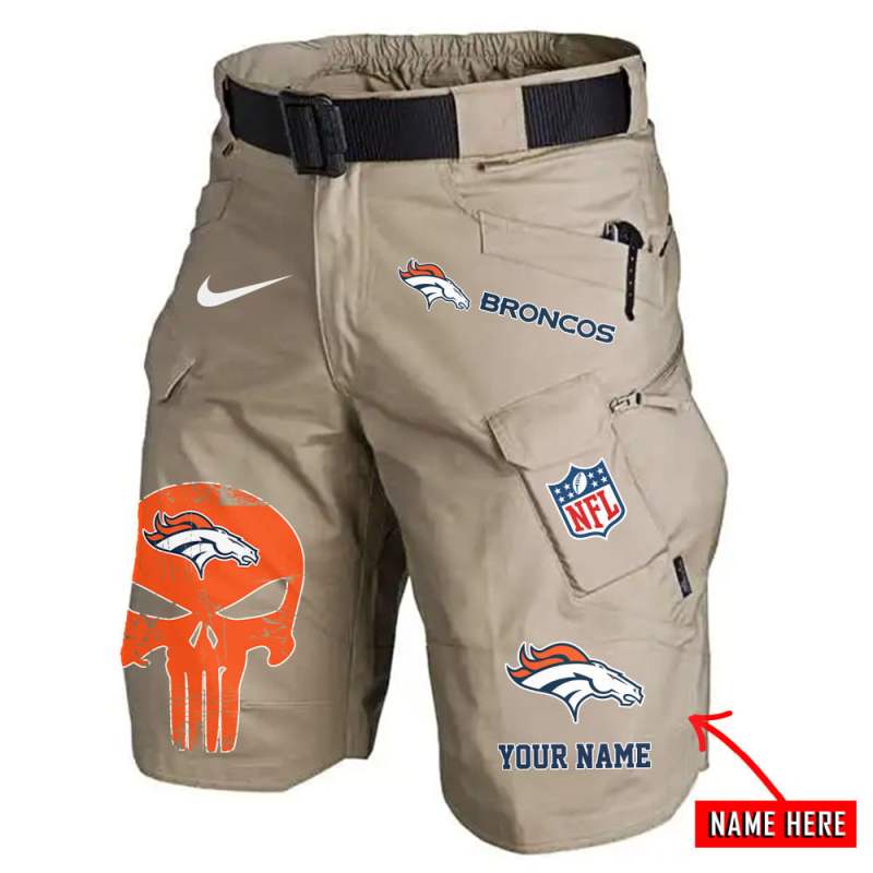 Denver Broncos Tactical Shorts Back