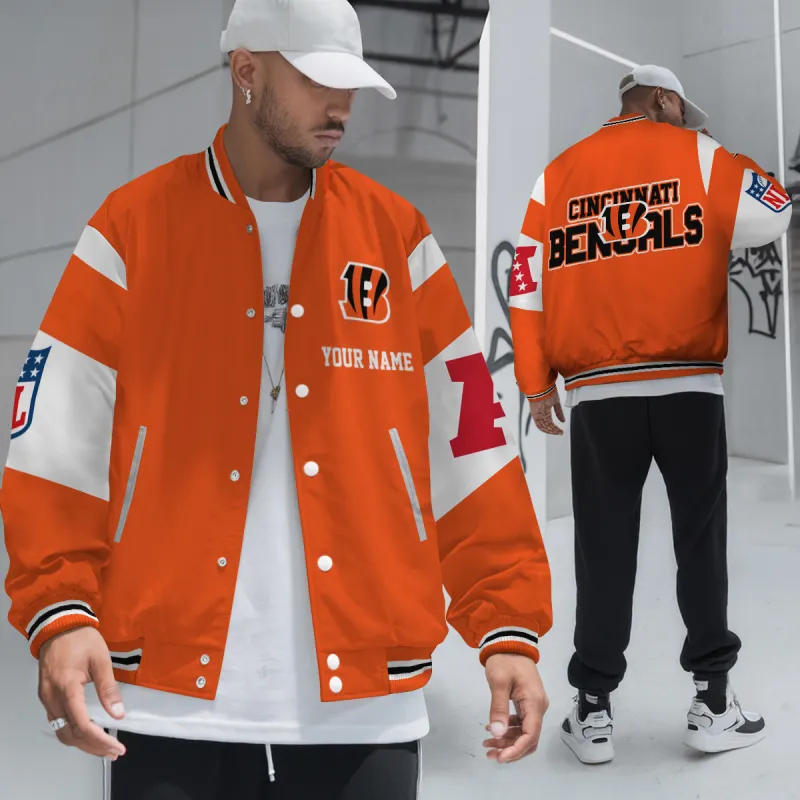 Cincinnati Bengals Varsity Jacket - View 1