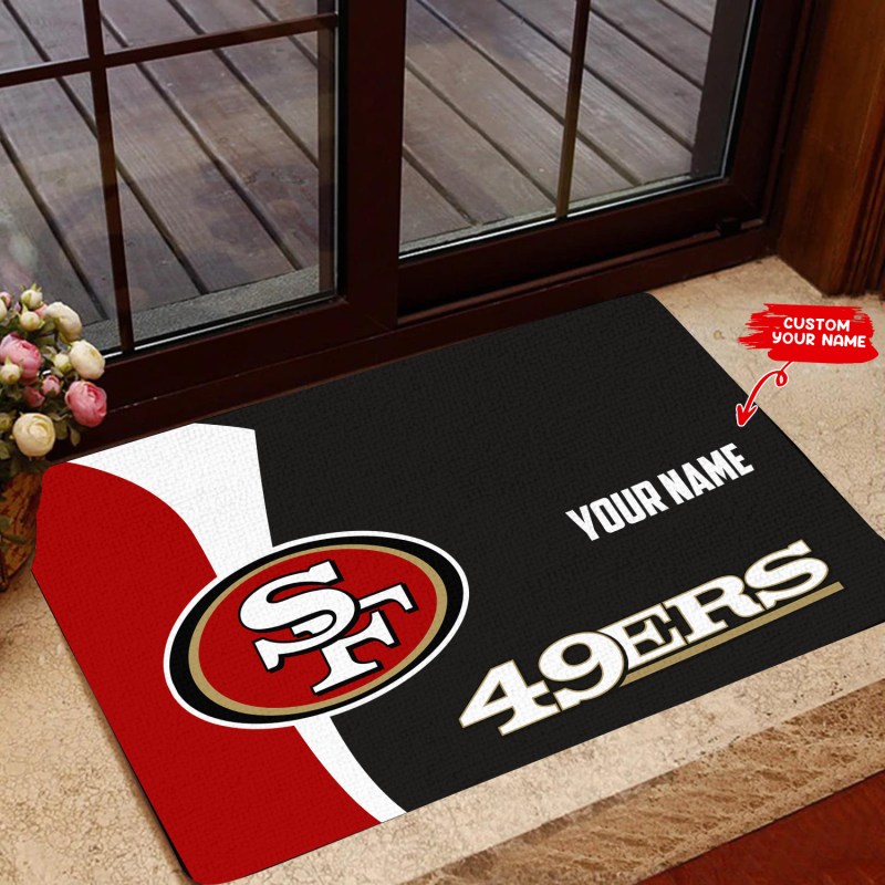 San Francisco 49ers Personalized Doormat BGDMM622 1 San Francisco 49ers Personalized Doormat