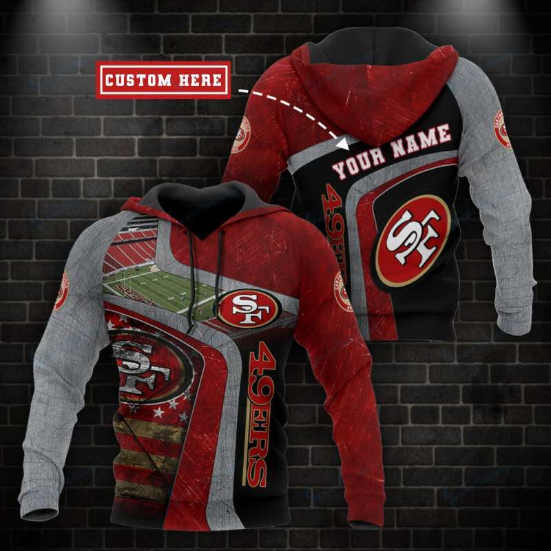 San Francisco 49ers Personalized Hoodie