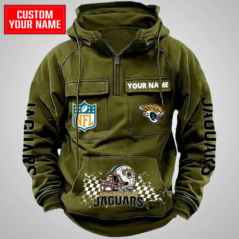Jacksonville Jaguars Green Hoodie