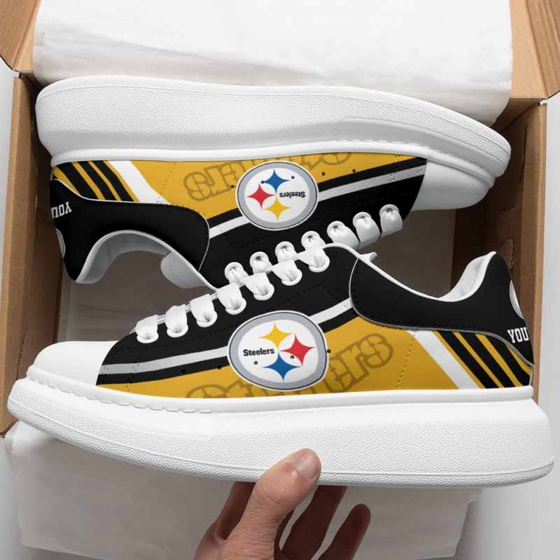 Customized Pittsburgh Steelers MQ Sneakers
