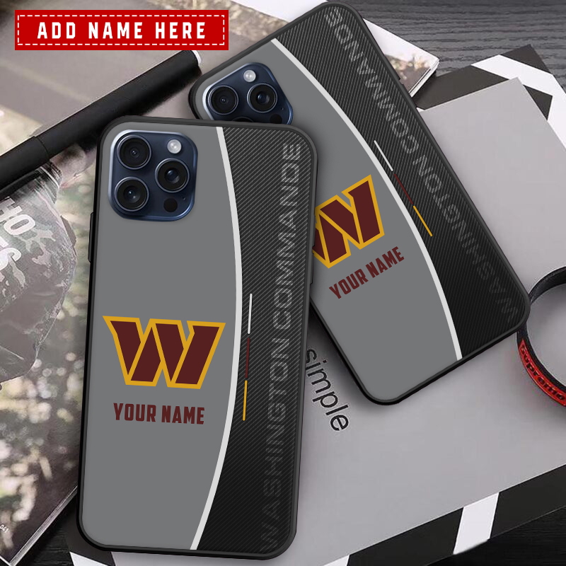Washington Commanders Personalized Phone Case