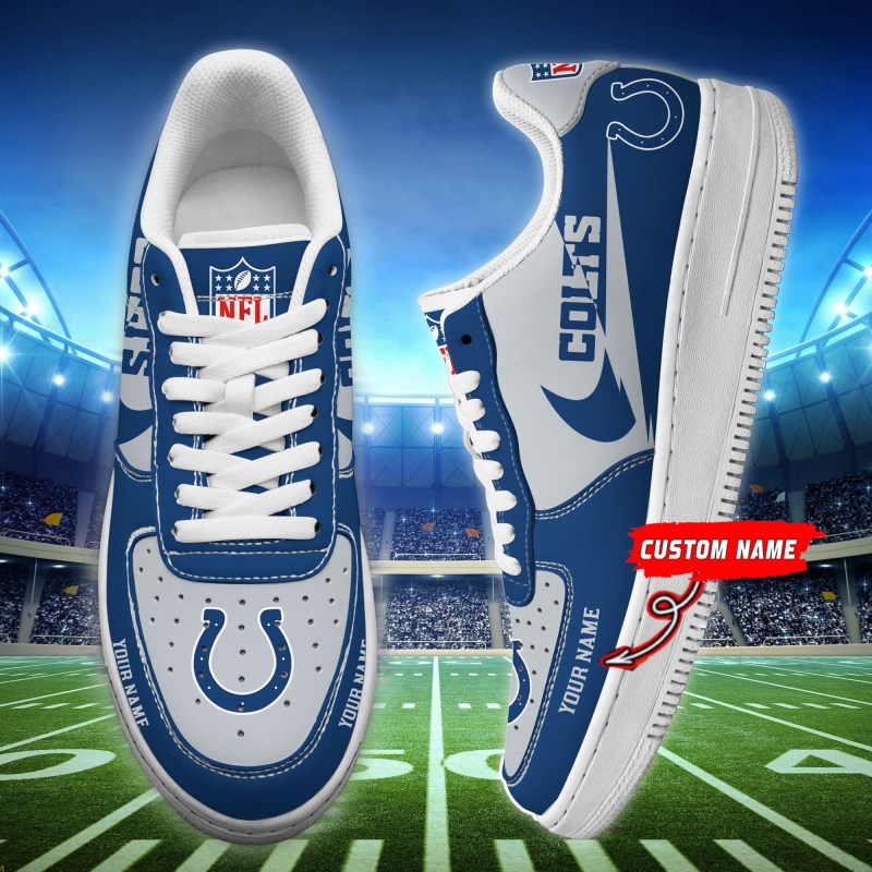 Indianapolis Colts Personalized AF1 Shoes