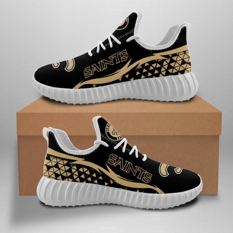 New Orleans Saints Sneakers Side View