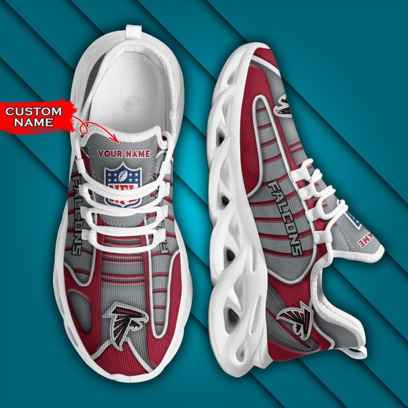 Atlanta Falcons Sneakers Side View