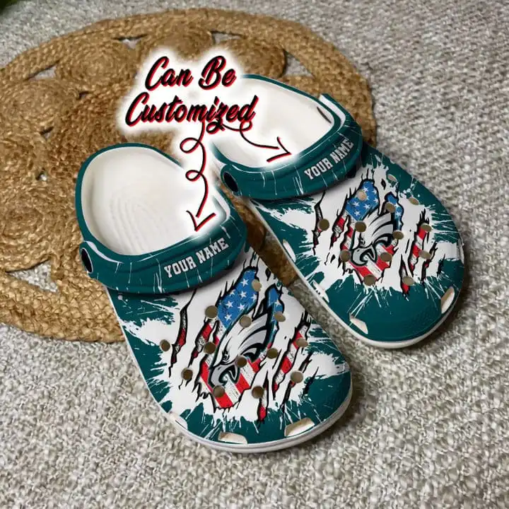 Philadelphia Eagles Personalized Limited Clog