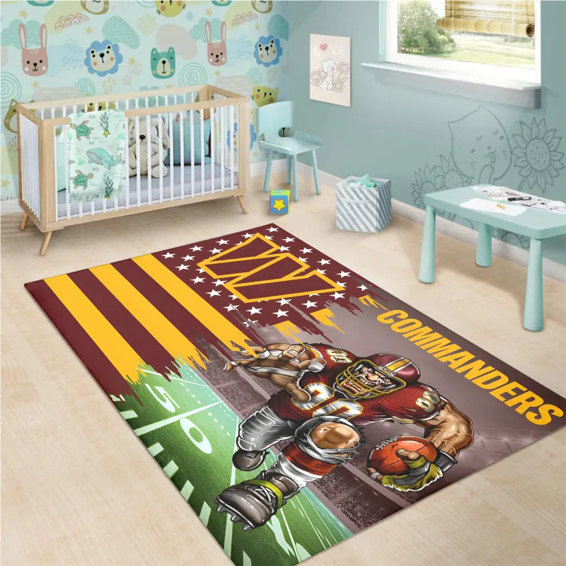 Washington Commanders Rectangle Rug