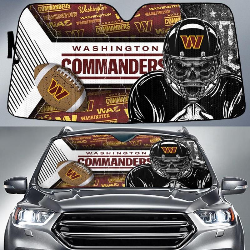 Washington Commanders Auto Sun Shade