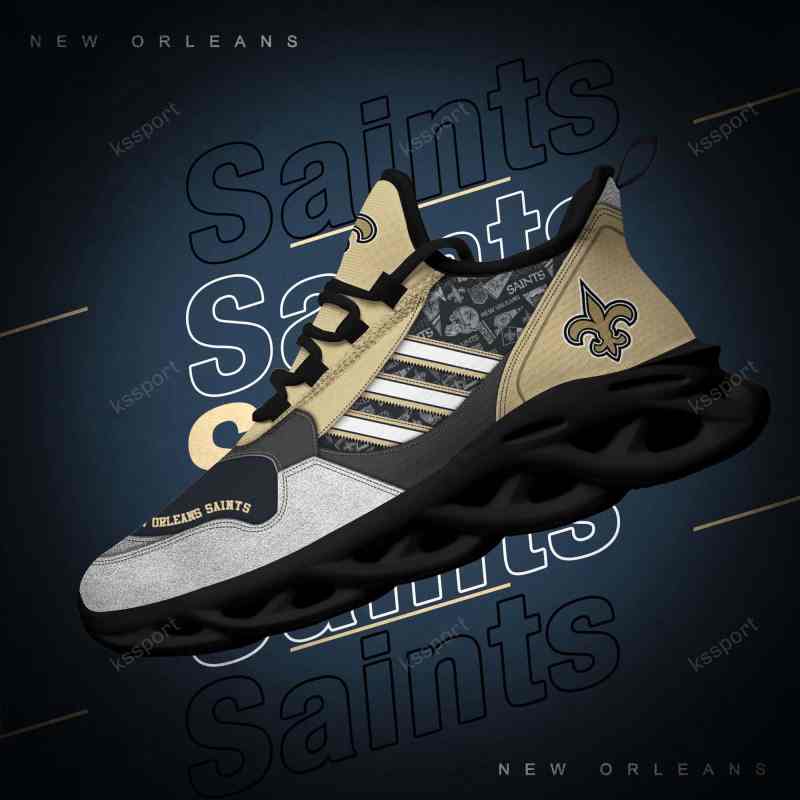 New Orleans Saints Yezy Running Sneakers