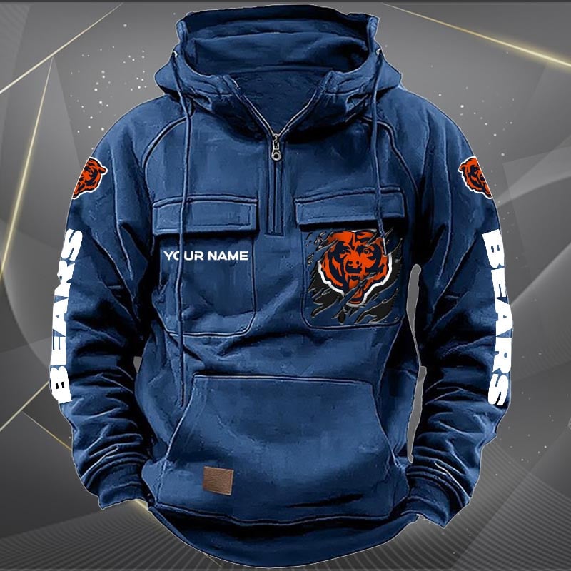 Chicago Bears Zip Hoodie 2