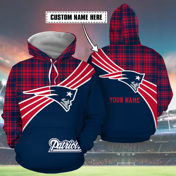 New England Patriots Personalized Hoodie