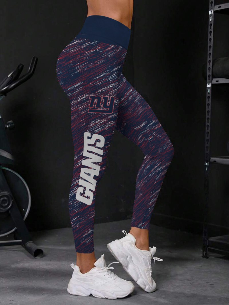 New York Giants High Waist Leggings