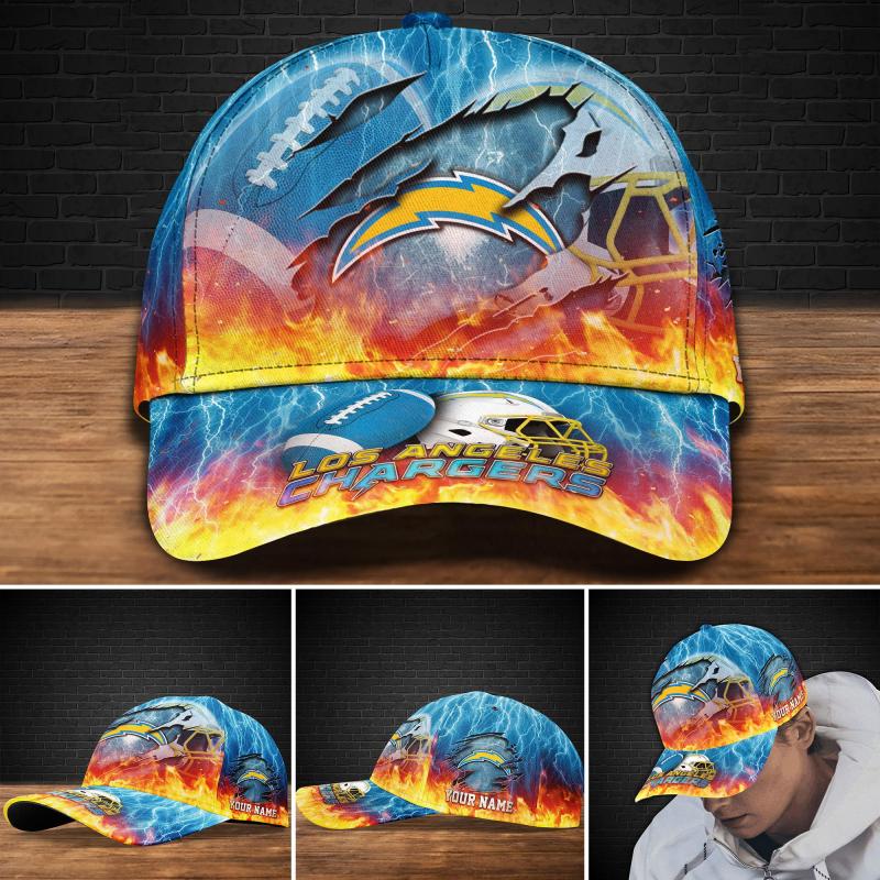 Los Angeles Chargers Personalized Classic Cap