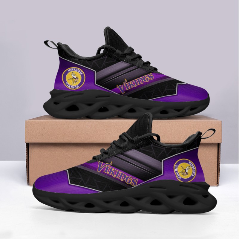 Minnesota Vikings Yezy Running Sneakers