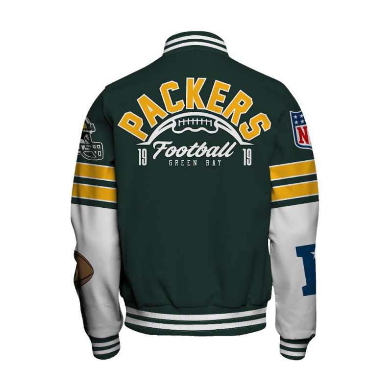 Green Bay Packers Jacket Detail