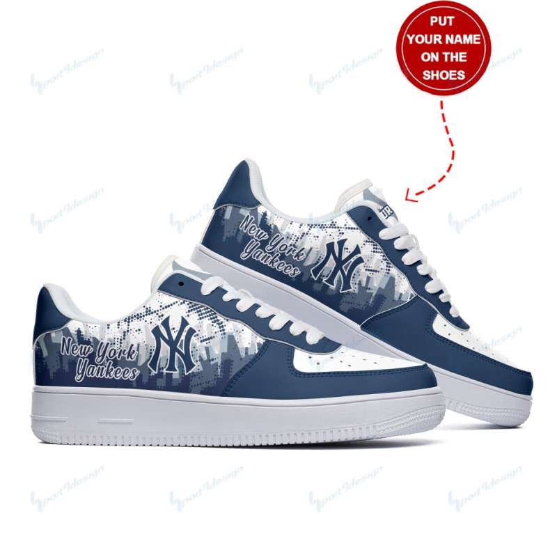 New York Yankees AF1 Shoes - Top View