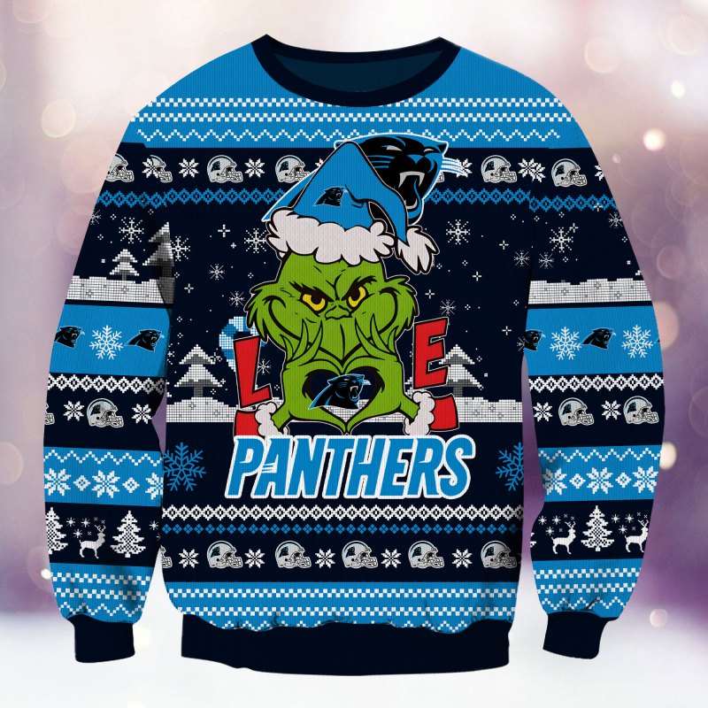 Carolina Panthers Premium Christmas Sweater