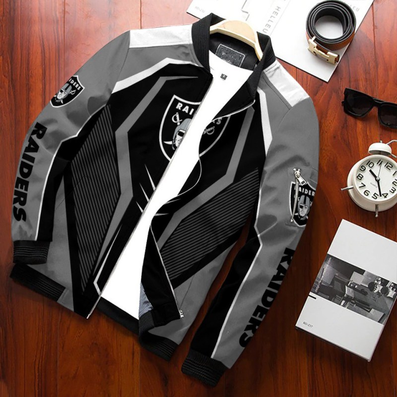 Las Vegas Raiders Bomber Jacket