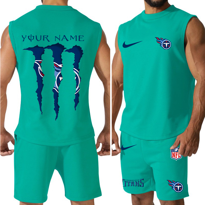 Tennessee Titans Tank Top Side