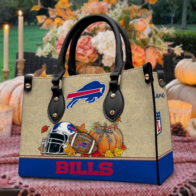 Buffalo Bills Leather Hand Bag