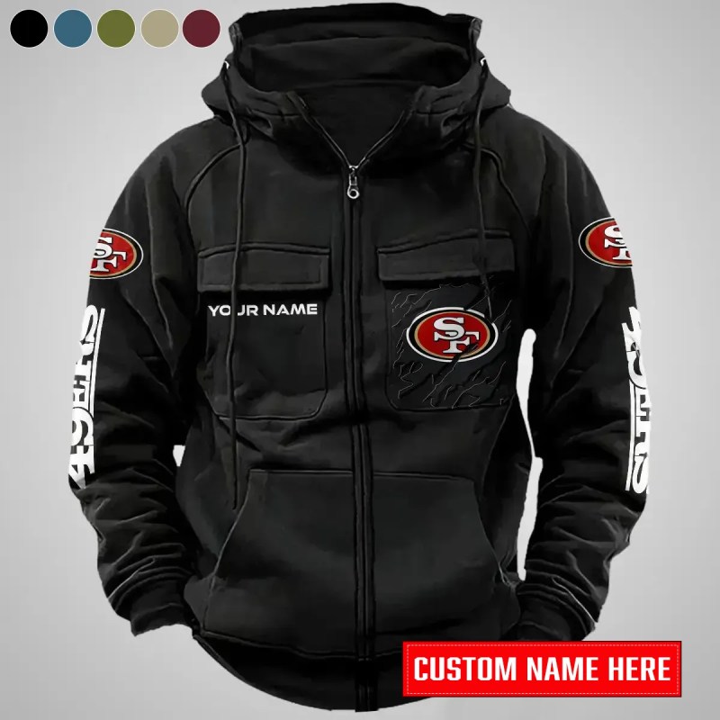 San Francisco 49ers Hoodie Black