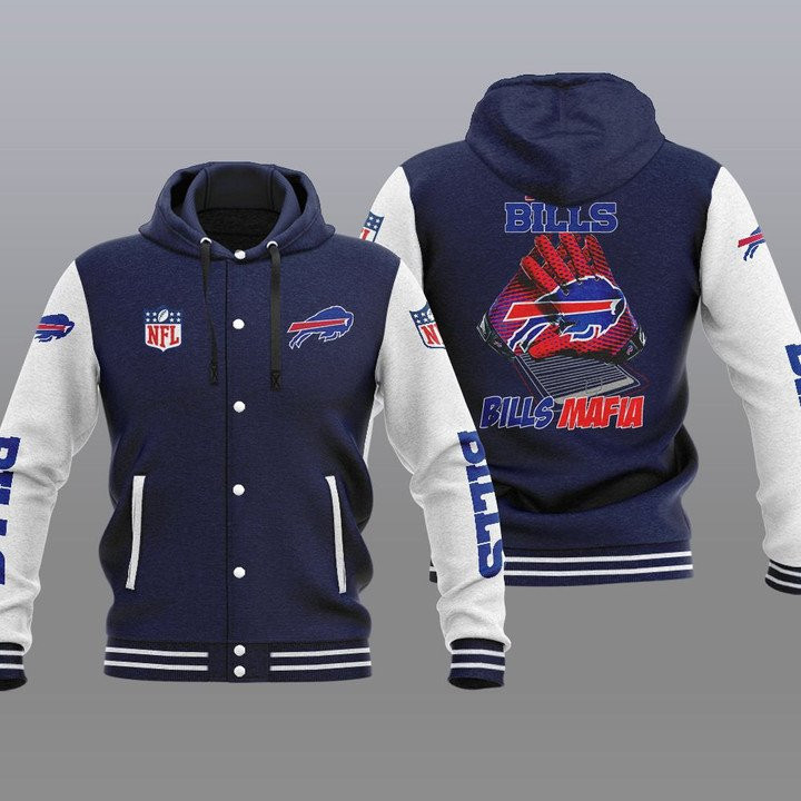 Buffalo Bills Hooded Jacket - Back View