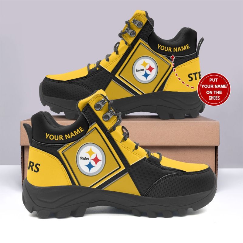 Pittsburgh Steelers Personalized Hiking Shoes Design