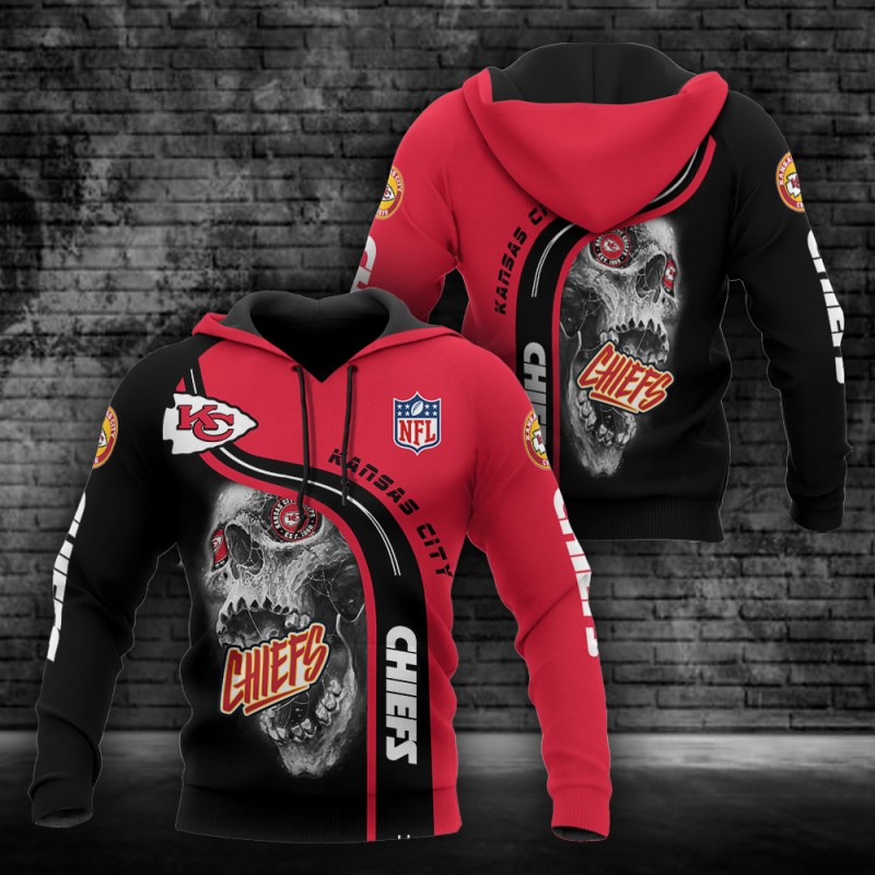 Kansas City Chiefs Hoodie Back View