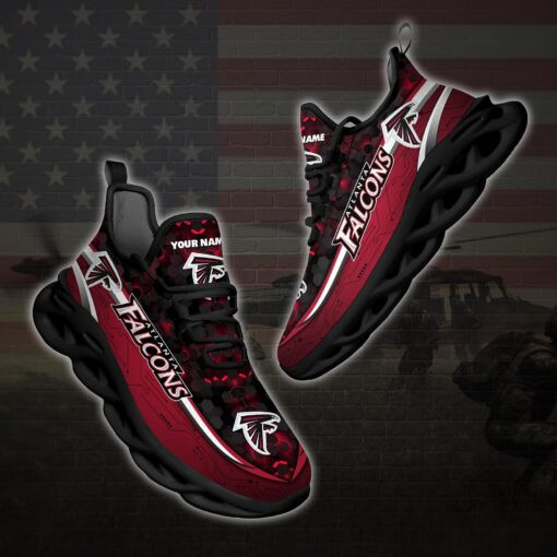 Atlanta Falcons Yezy Running Sneakers