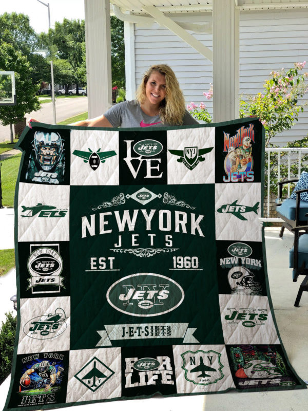 New York Jets Premium Quilt Size Chart