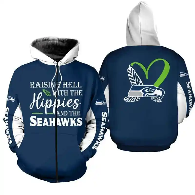 Seattle Seahawks Ugly Christmas Sweater Style