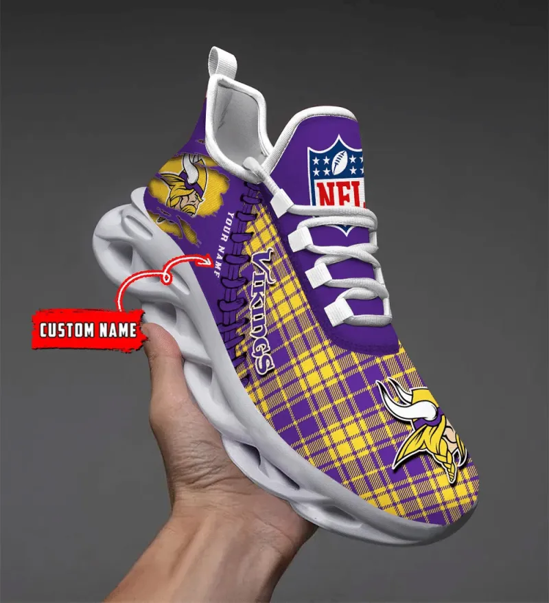 Minnesota Vikings Yezy Sneakers with trendy design