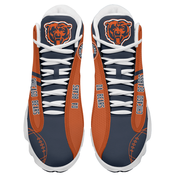 Chicago Bears AJD13 Sneakers Back View