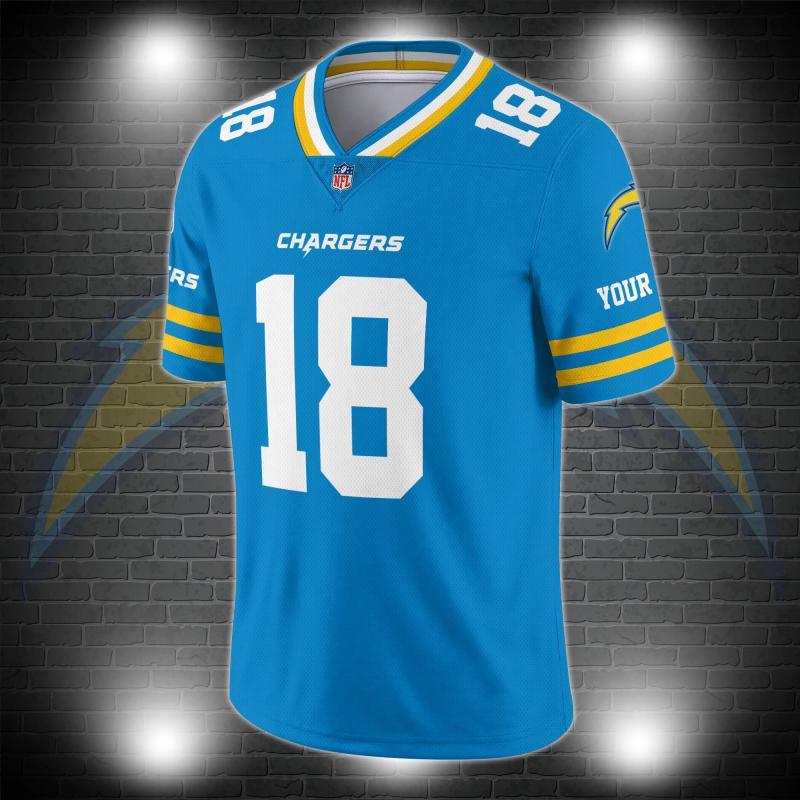 Los Angeles Chargers Jersey Details