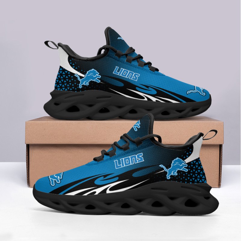 Detroit Lions Yezy Running Sneakers