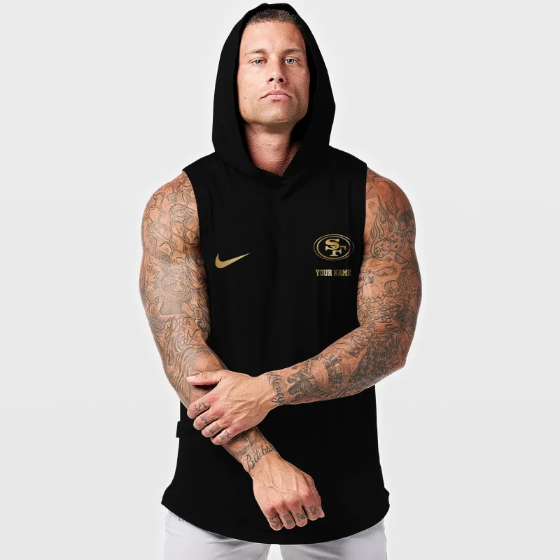 San Francisco 49ers Men’s Workout Hooded Tank Top