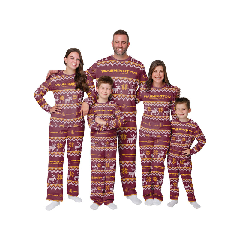 Washington Commanders Family Pajamas 1