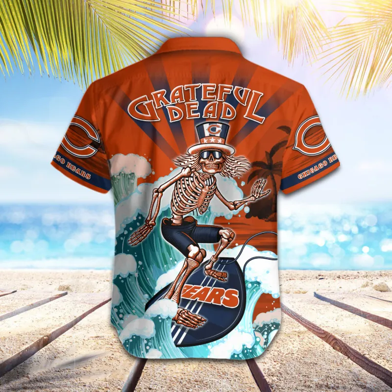 Chicago Bears Button Shirt - Image 3