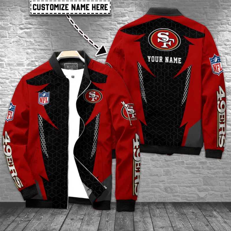 San Francisco 49ers Personalized Bomber Jacket