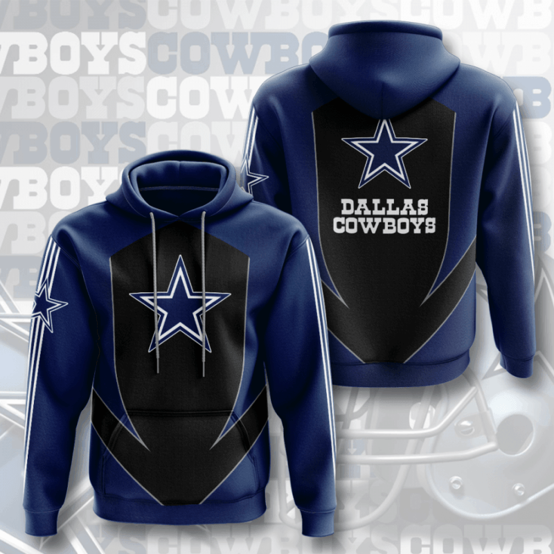 Dallas Cowboys 3D Hoodie