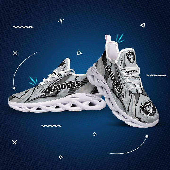 Las Vegas Raiders Yezy Running Sneakers